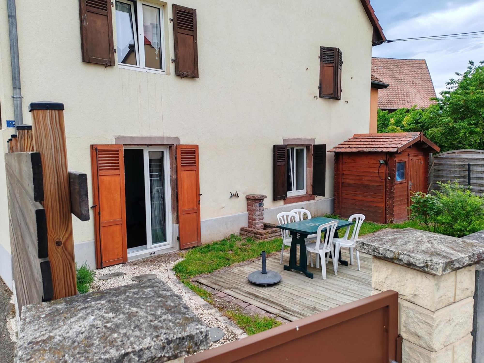Ferienwohnung Le Cocon Du Bord De L'Ill Illhaeusern Exterior foto